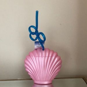 Urban outfitters pink shell beach cup